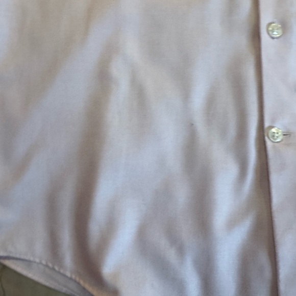 Charles Tyrwhitt Men’s Extra Slim Fit Light Pink Long Sleeve Shirt Size 16 1/2 - Picture 6 of 16